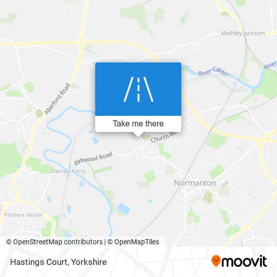 Hastings Court map