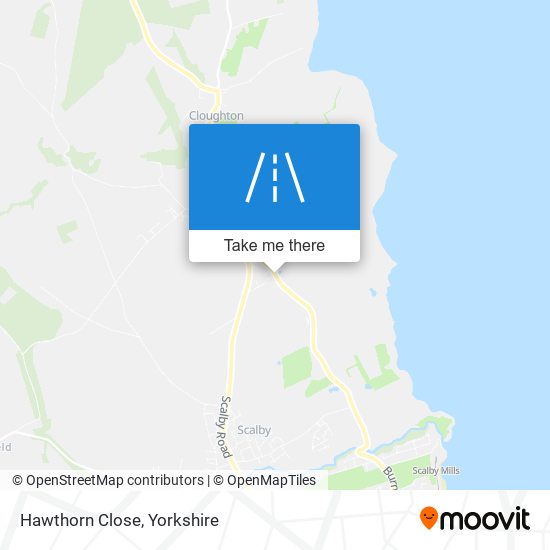 Hawthorn Close map