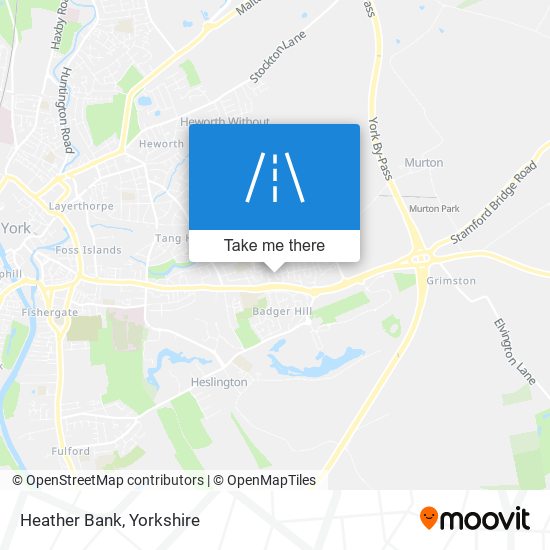 Heather Bank map