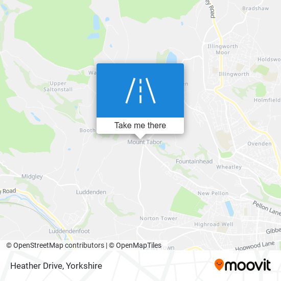 Heather Drive map