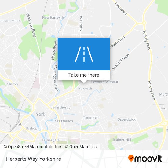 Herberts Way map