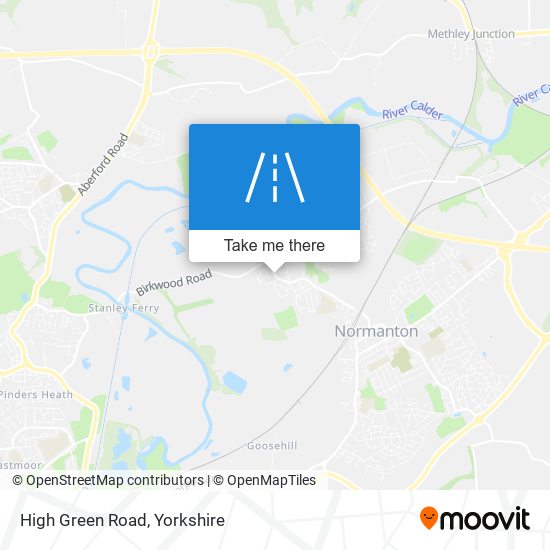 High Green Road map