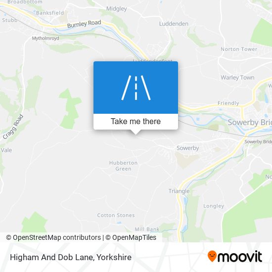 Higham And Dob Lane map