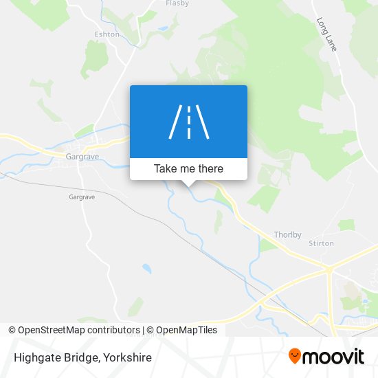Highgate Bridge map