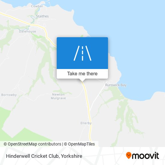Hinderwell Cricket Club map