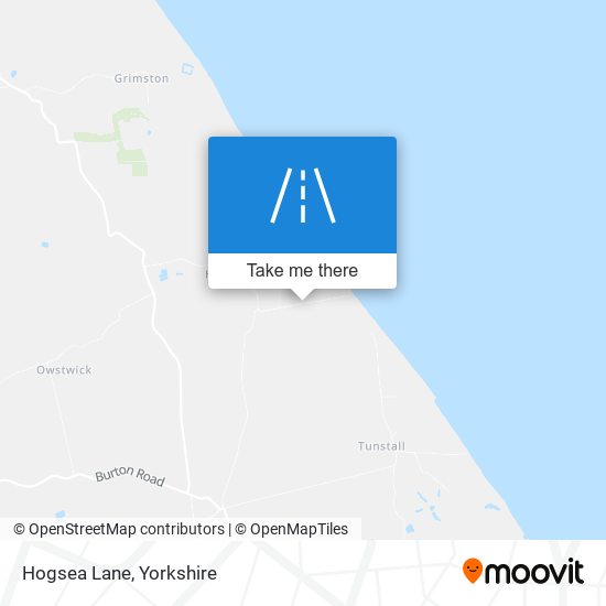 Hogsea Lane map