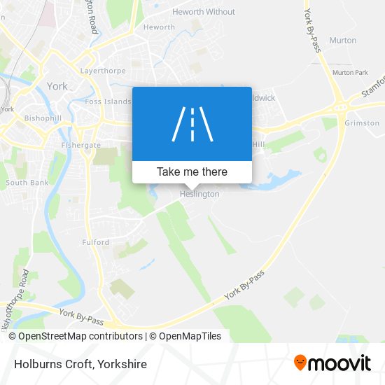 Holburns Croft map
