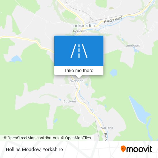 Hollins Meadow map
