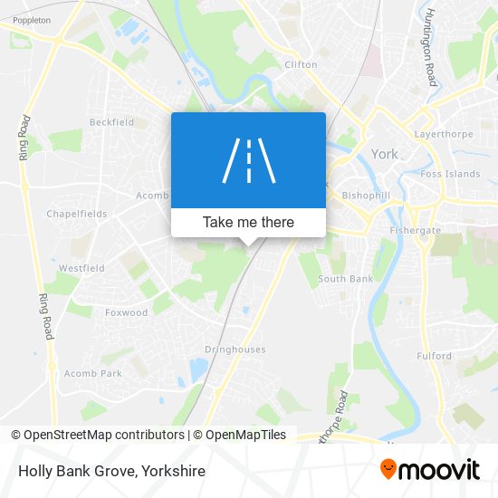 Holly Bank Grove map