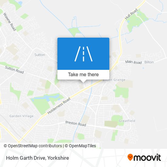 Holm Garth Drive map