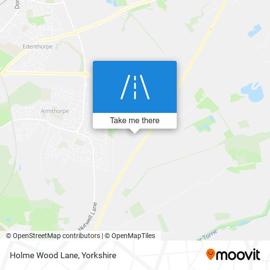 Holme Wood Lane map