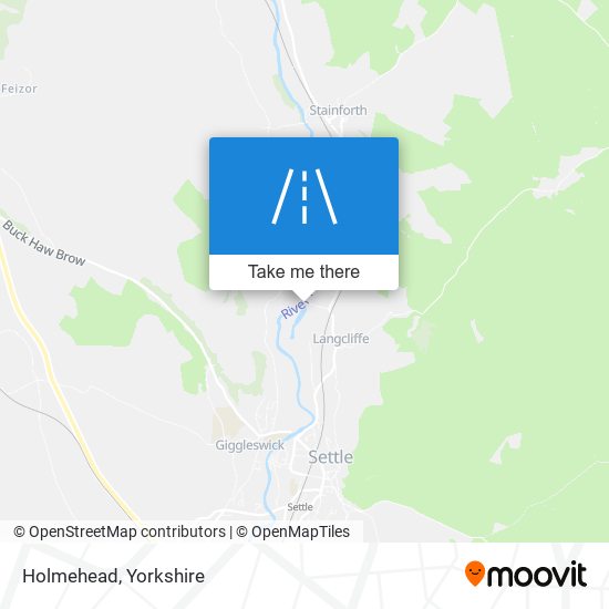 Holmehead map