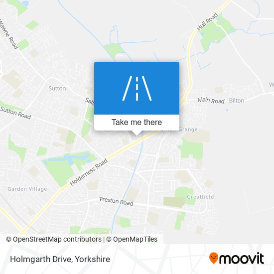 Holmgarth Drive map