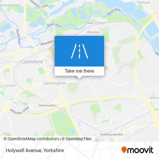 Holywell Avenue map