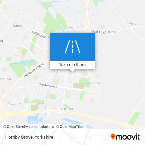 Hornby Grove map
