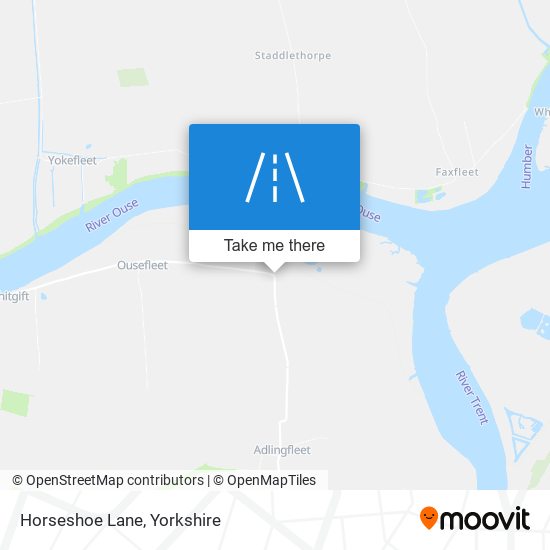 Horseshoe Lane map