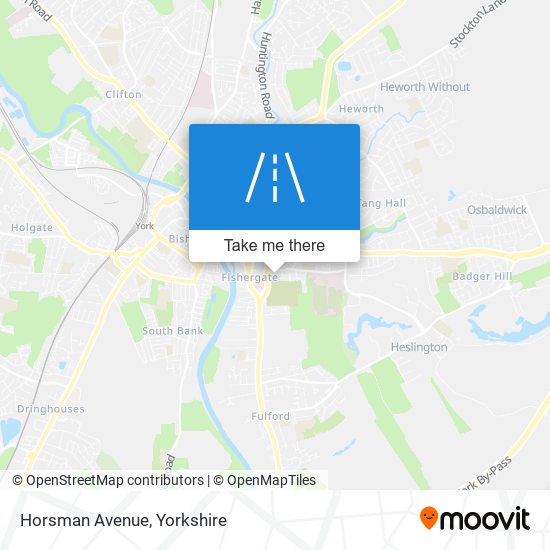 Horsman Avenue map
