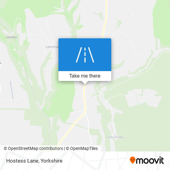 Hostess Lane map