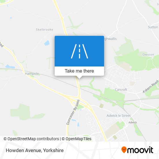 Howden Avenue map