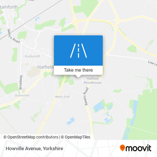 Howville Avenue map