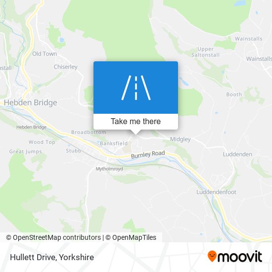 Hullett Drive map
