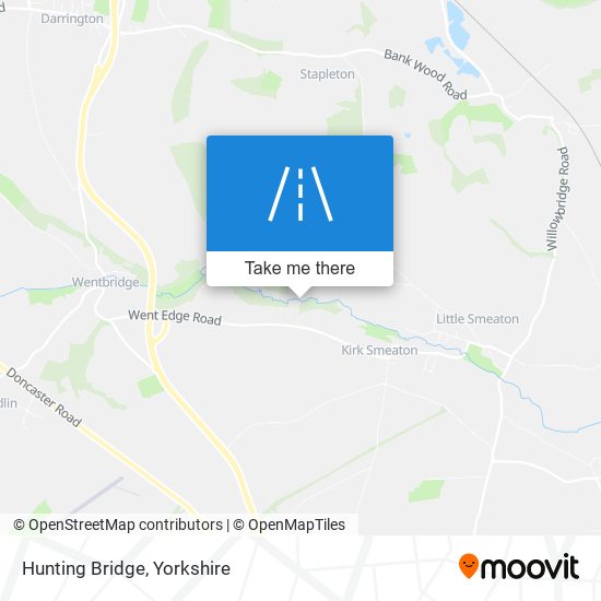 Hunting Bridge map