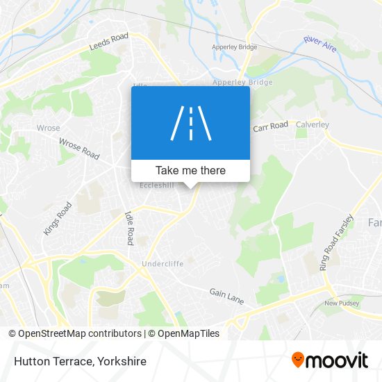 Hutton Terrace map