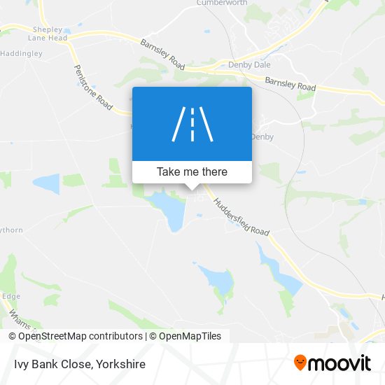 Ivy Bank Close map