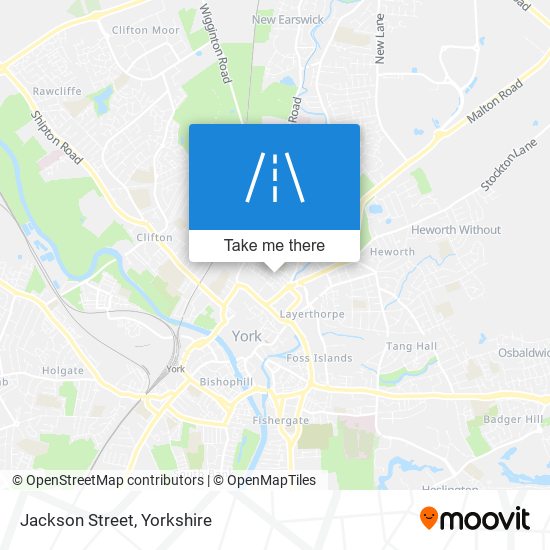 Jackson Street map
