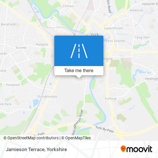 Jamieson Terrace map