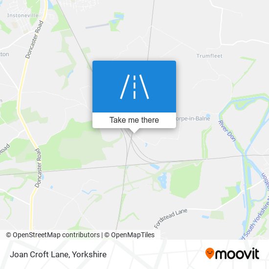 Joan Croft Lane map