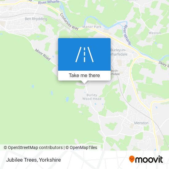 Jubilee Trees map