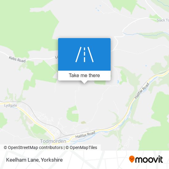 Keelham Lane map