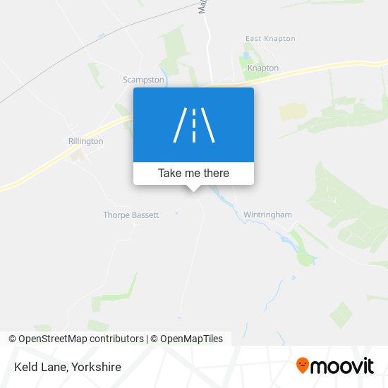 Keld Lane map
