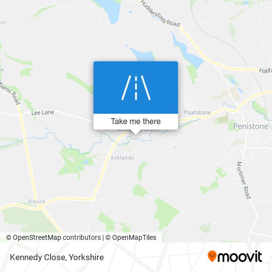 Kennedy Close map