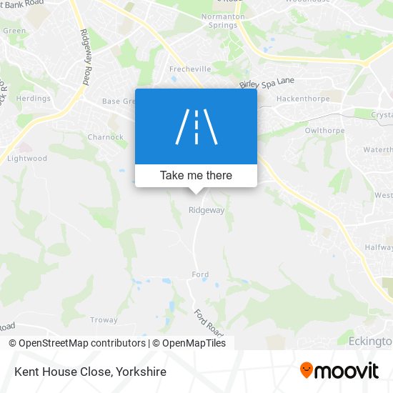 Kent House Close map