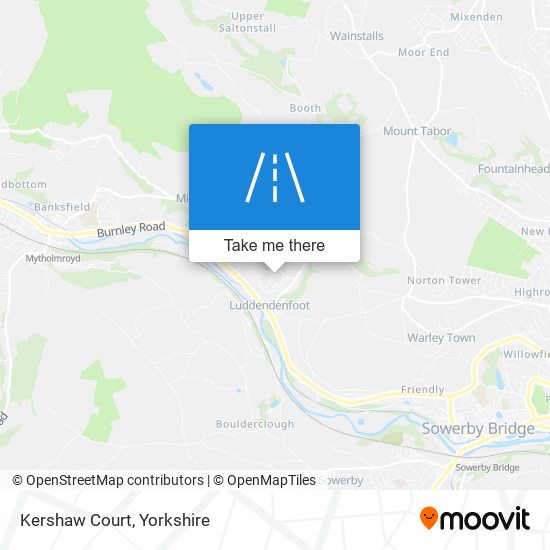 Kershaw Court map