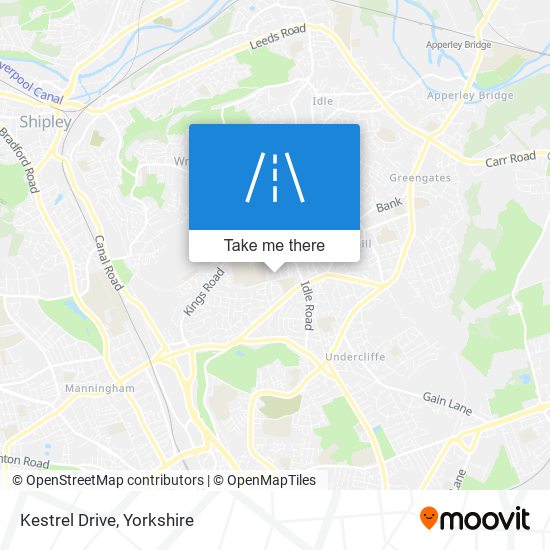 Kestrel Drive map