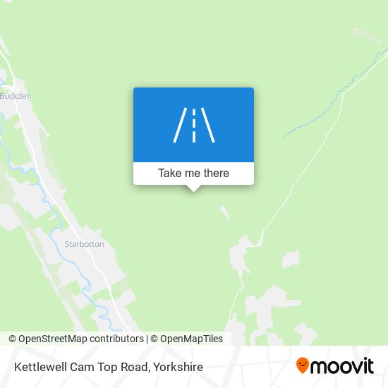 Kettlewell Cam Top Road map