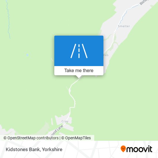 Kidstones Bank map