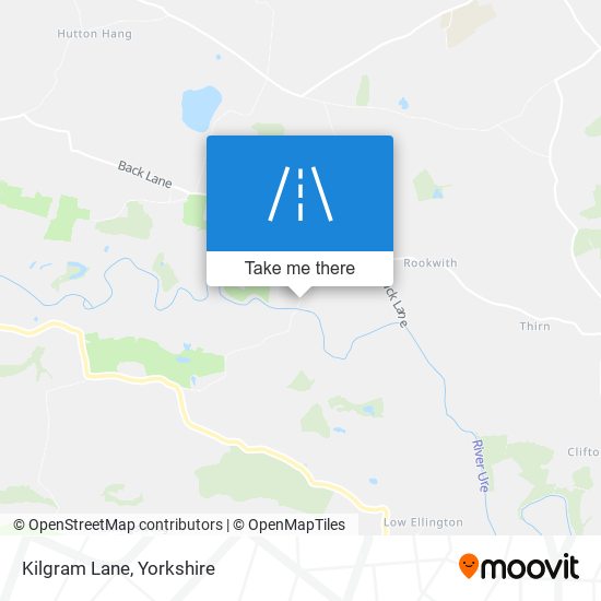 Kilgram Lane map