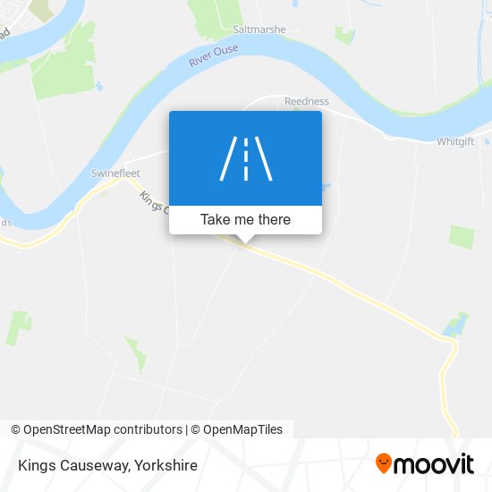 Kings Causeway map