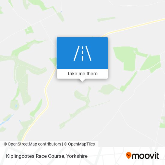 Kiplingcotes Race Course map