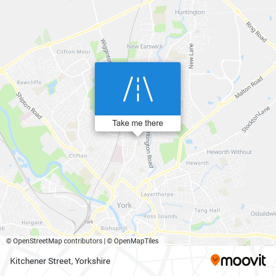 Kitchener Street map