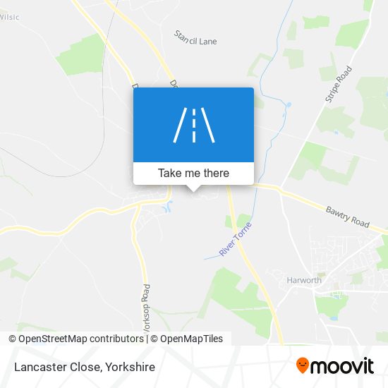 Lancaster Close map