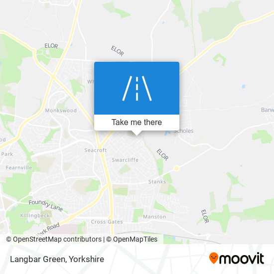 Langbar Green map