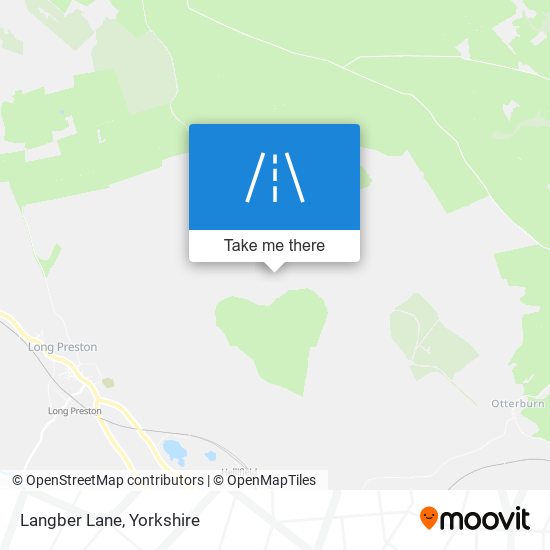 Langber Lane map