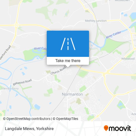 Langdale Mews map