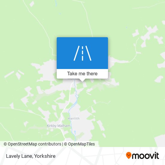 Lavely Lane map