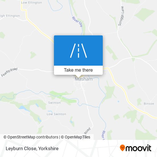 Leyburn Close map